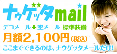 携帯メール配信システム-驚きの低価格サービス【ナウゲッタメール】［デコメール＋空メール 標準装備］